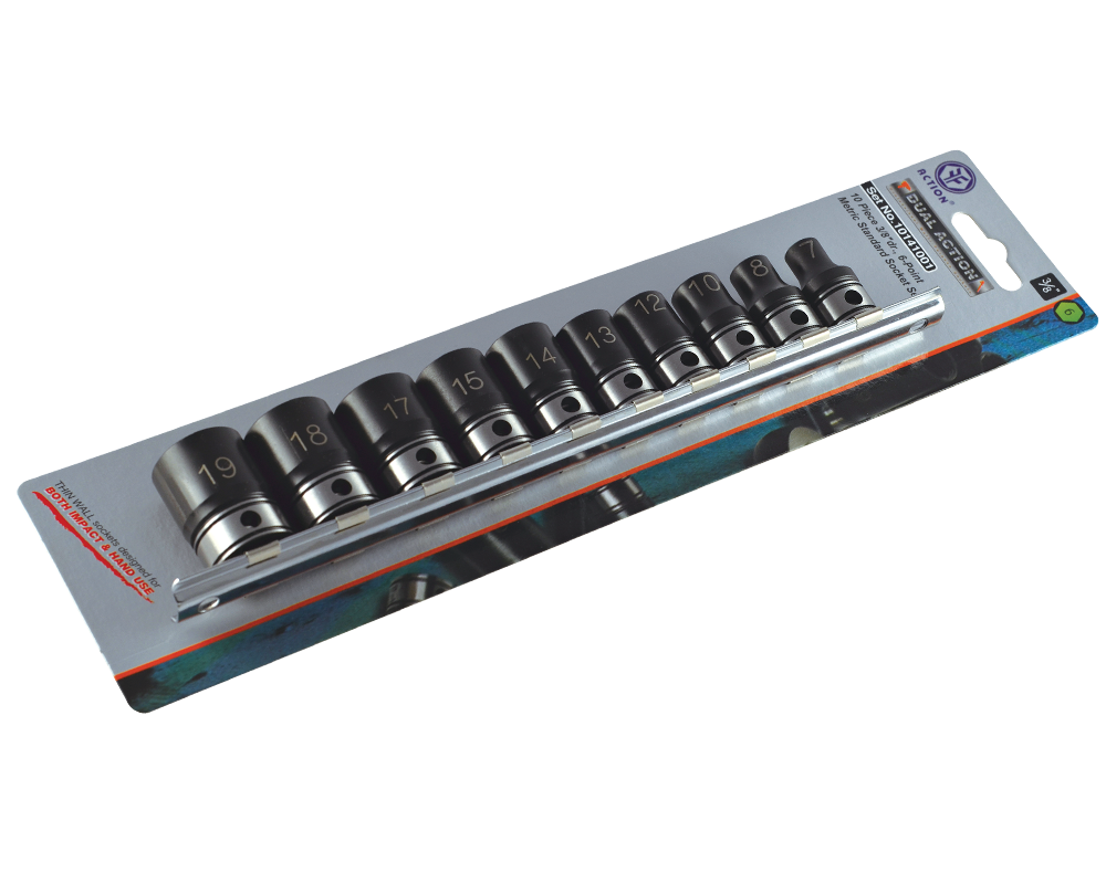 10 Piece Set Metric. sizes from 7 19mm