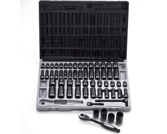 Dual Action 3/8" Drive 59 Piece Set Metric & Imperial